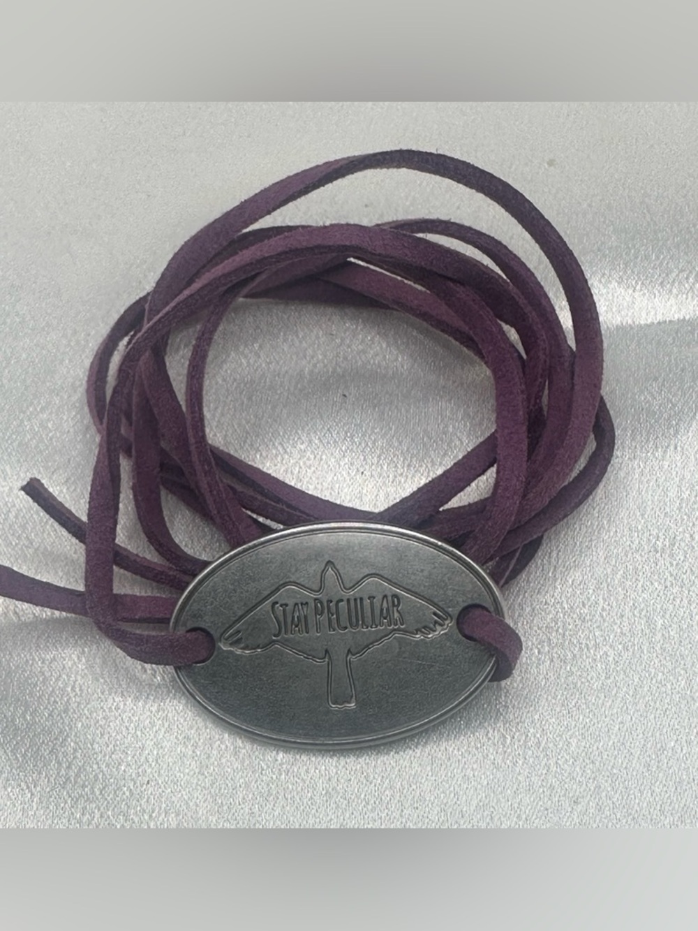 Miss Peregrine’s “Stay Peculiar” Corded Charm Bracelet/Necklace